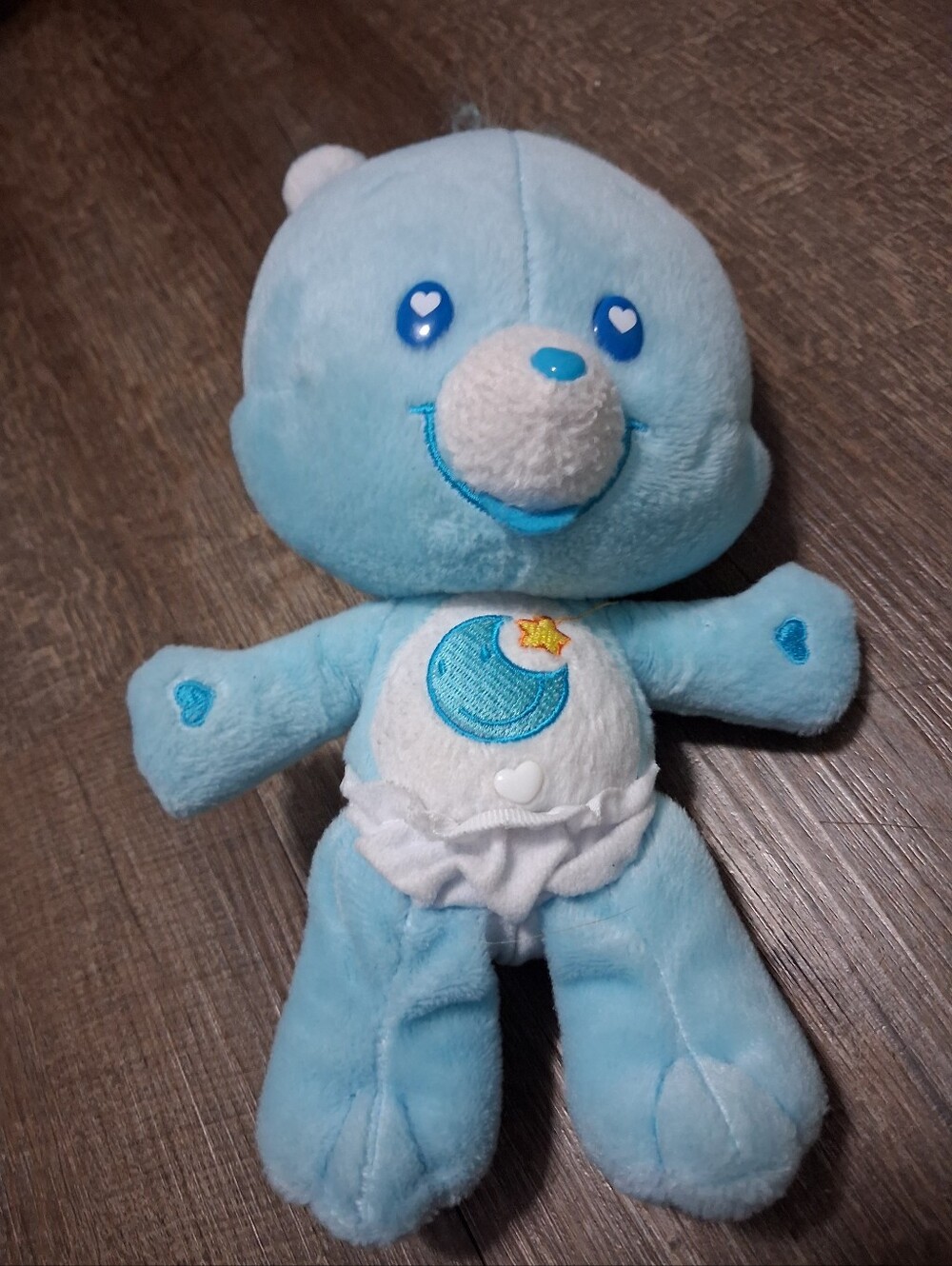 2004 Care Bear Cubs Baby Bedtime Bear Plush Stuffed Animal